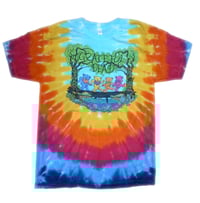 Image 1 of GRATEFUL DEAD WOOD BEARS LICENSED ART TIE DYE TSHIRT