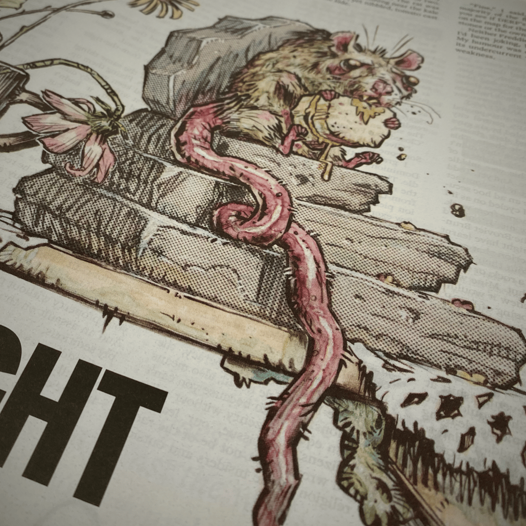 Image of Special Renters United illustrated edition of Rat King Landlord