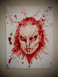 Frost original blood painting 
