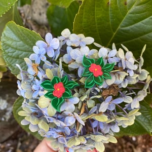 Image of Enchanting Easter Wreath Brooch {set}