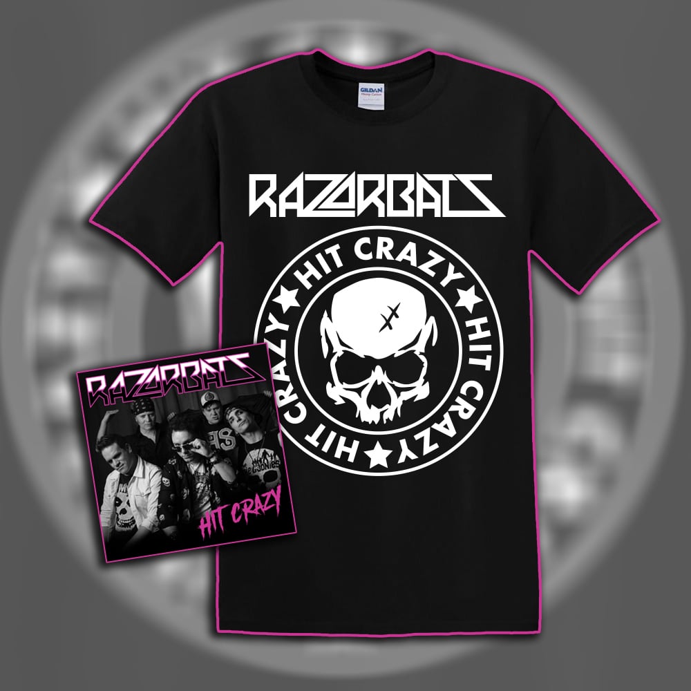 Image of "Hit Crazy" Bundle (CD + T-Shirt)