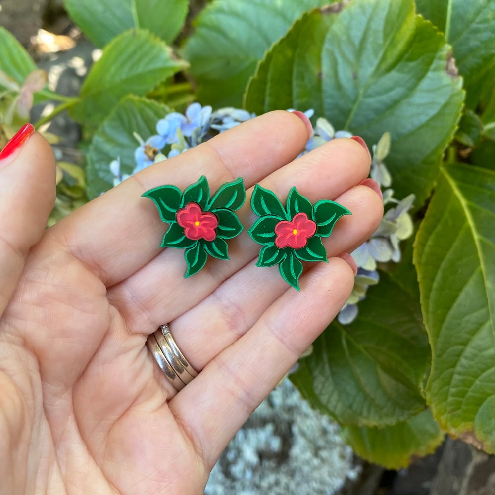 Image of Enchanting Easter Wreath Studs