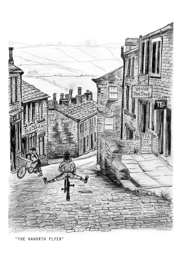 Image of The Haworth Flyer Art Print