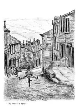 Image of The Haworth Flyer Art Print