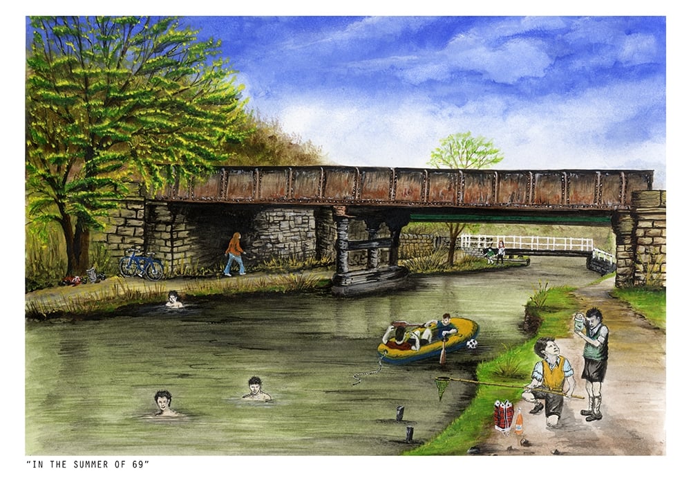 Image of In the Summer of 69 Art Print