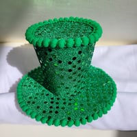 Image 1 of Green sparkle Top Hat 🎩 