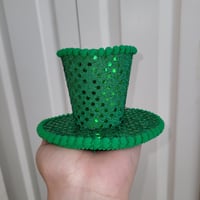 Image 2 of Green sparkle Top Hat 🎩 