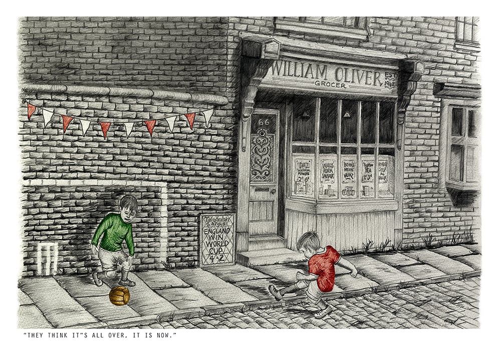 Image of They Think it's all over Art Print
