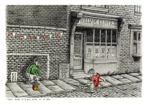 Image of They Think it's all over Art Print