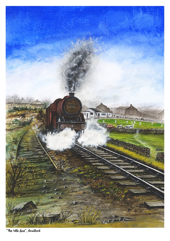 Image of The Idle Line Art Print