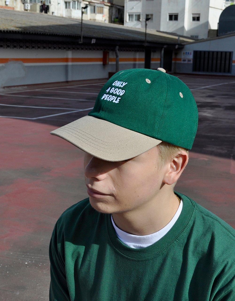 Mágico · "Only 4 good people" cap (Bottle Green)