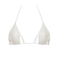 IVORY PEARLS CUTOUT BRA