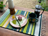 Hand Woven Placemat - Spring