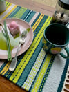 Hand Woven Placemat - Spring