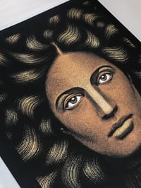 Image 2 of One-off hand embellished print – 'Athena'