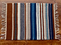 Image 3 of Hand Woven Placemat - Land & Sea