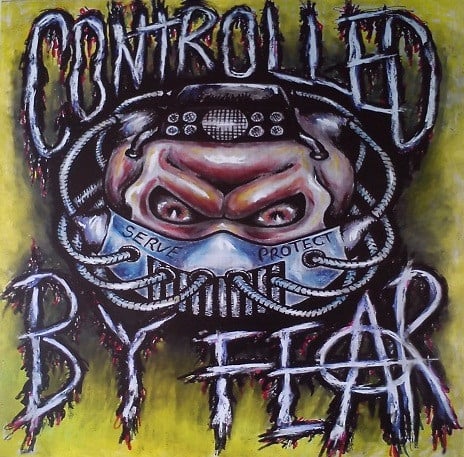 Controlled By Fear  – The Only Good Cop Is A Dead One Lp