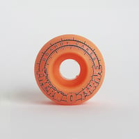 Image 2 of Boardy Cakes 45mm 97a Therm O Thane Heat Shift (Orange to Yellow)