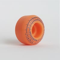Image 3 of Boardy Cakes 45mm 97a Therm O Thane Heat Shift (Orange to Yellow)
