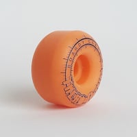 Image 2 of Boardy Cakes 55mm 95a Therm O Thane Heat Shift (Orange to Yellow)