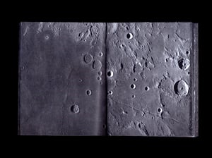 Image of The moon as book  