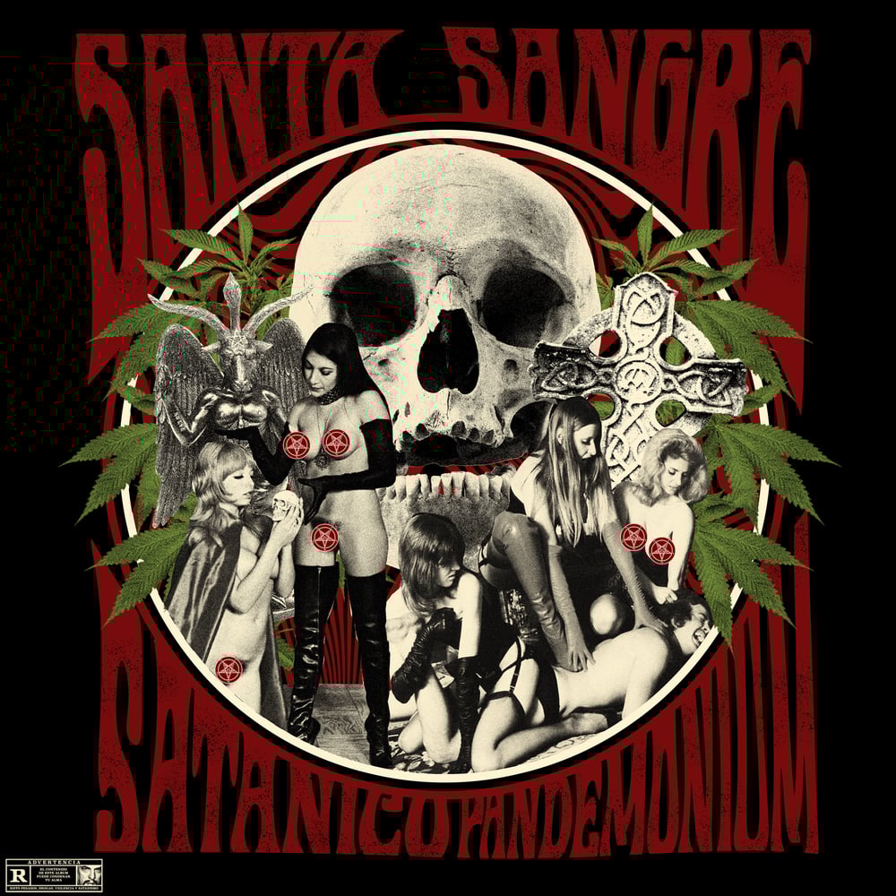 SANTA SANGRE / SATANICO PANDEMONIUM - Split 12" 