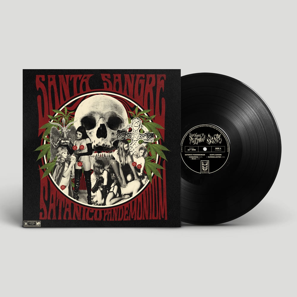 SANTA SANGRE / SATANICO PANDEMONIUM - Split 12" 
