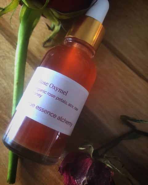 Image of Rose Oxymel