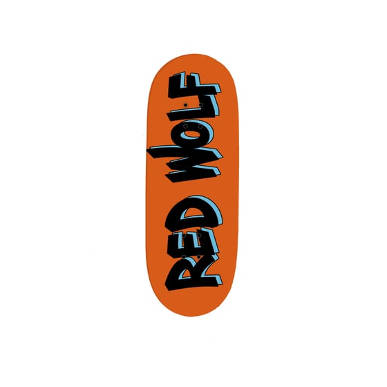 Image of Red Wolf Decks "Written - Orange"