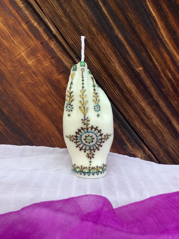 Image of The Divine Palm Fortuna Candle