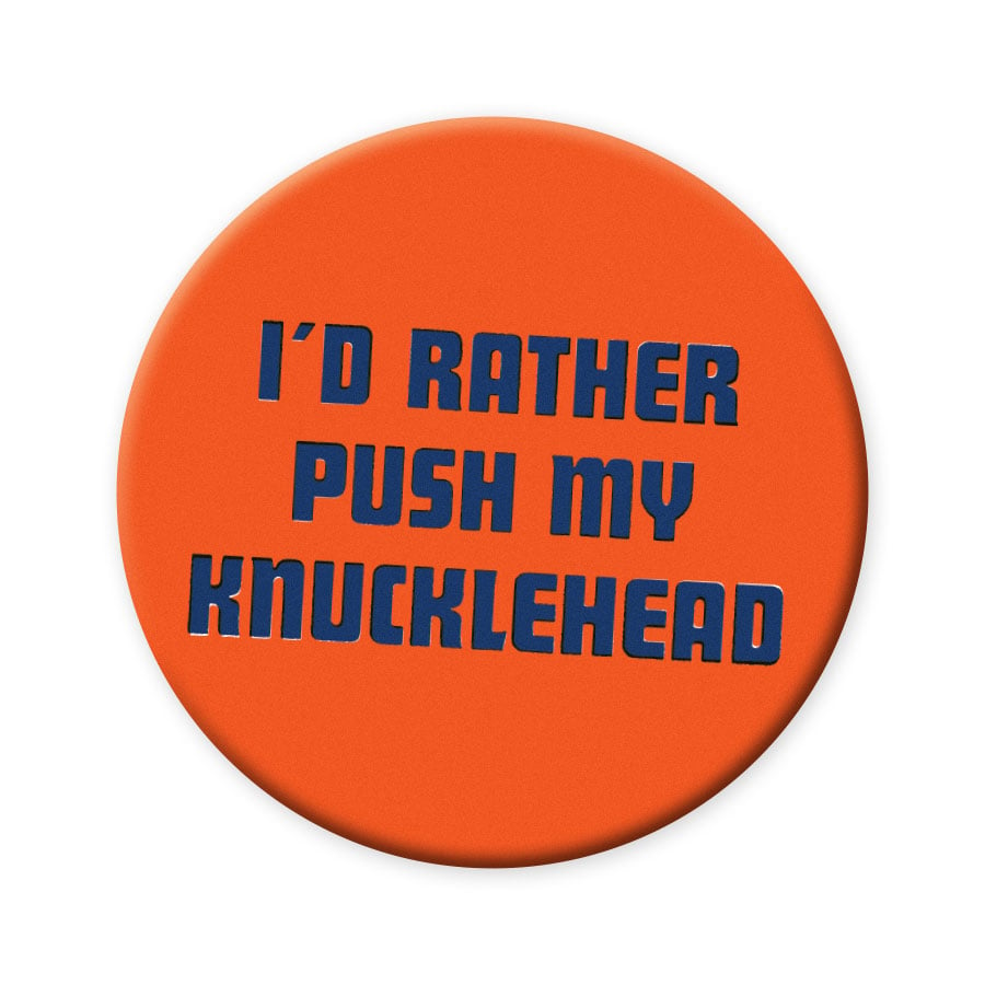 Image of Knucklhead 2" Button