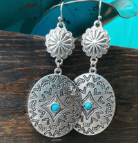 Tombstone Dangle Earrings