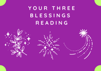 Image 1 of 🌟 New Reading: Three Blessings Coming Your Way over the Next Six Months 🌟