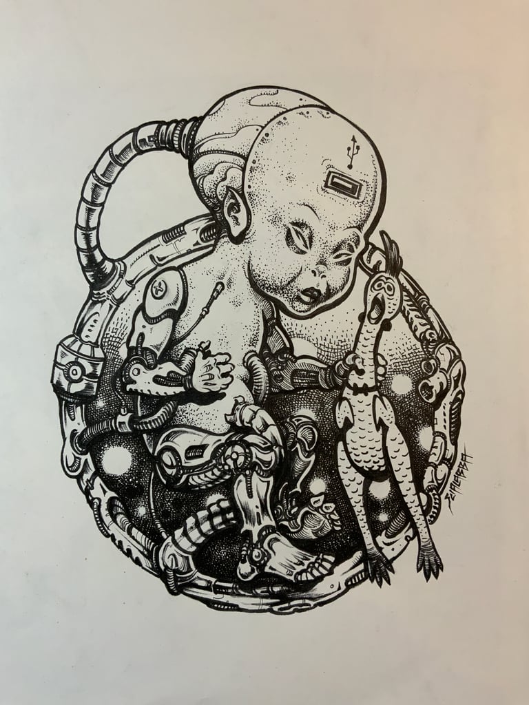 Biomech Baby ORIGINAL Image 2