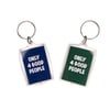 Mágico · "Only 4 good people" keychain