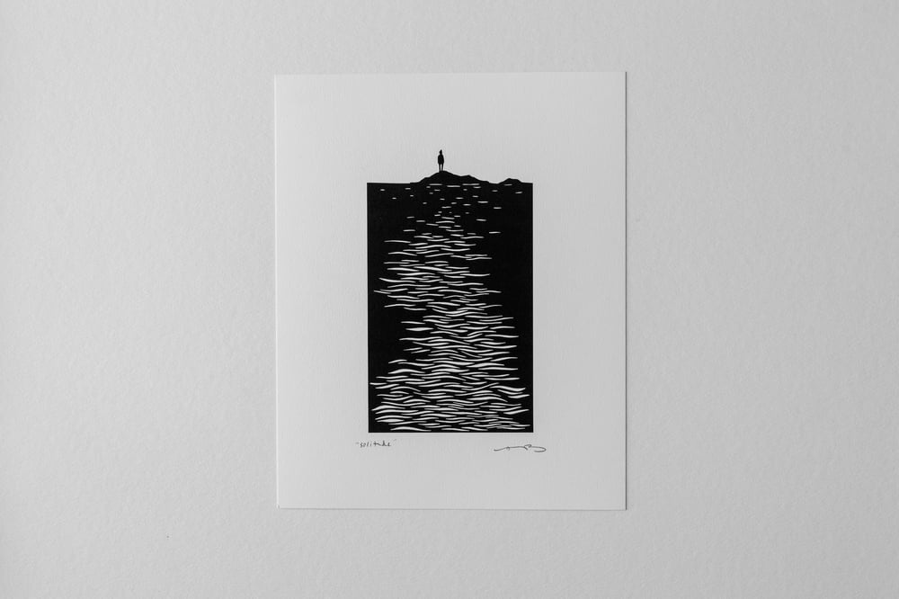 Image of "Solitude" 8x10" print