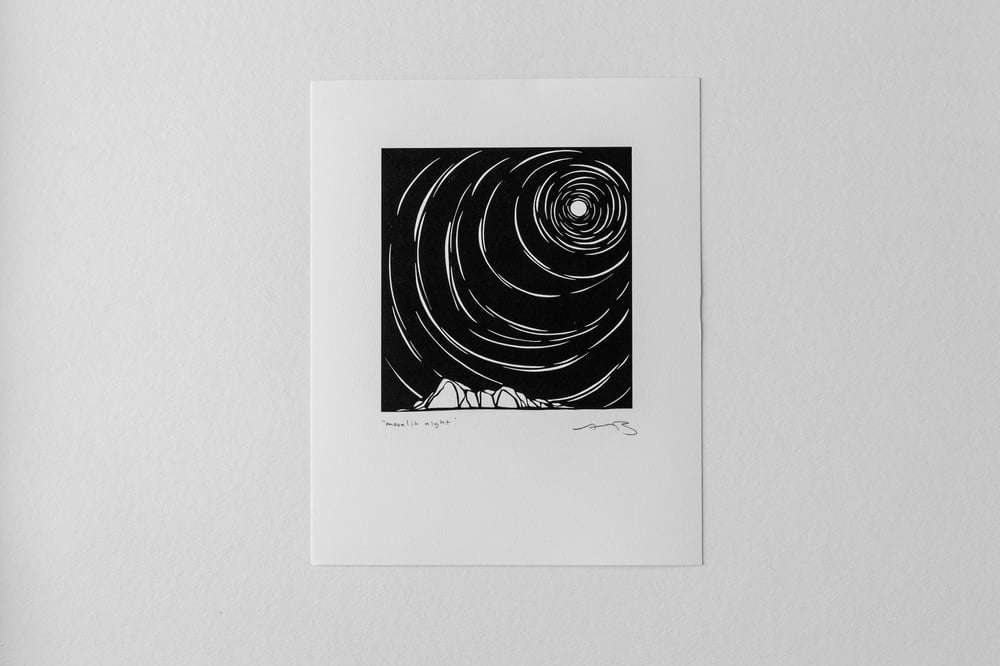 Image of "Moonlit Night" 8x10" print