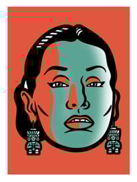 Yma Sumac Silkscreen Print (8x6)
