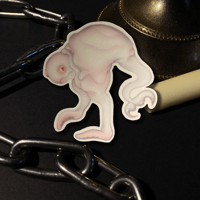 Image 1 of Ningen Cryptid Sticker • 2.75”/7cm