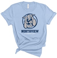 Image 2 of Northview Logo Bulldog Tee