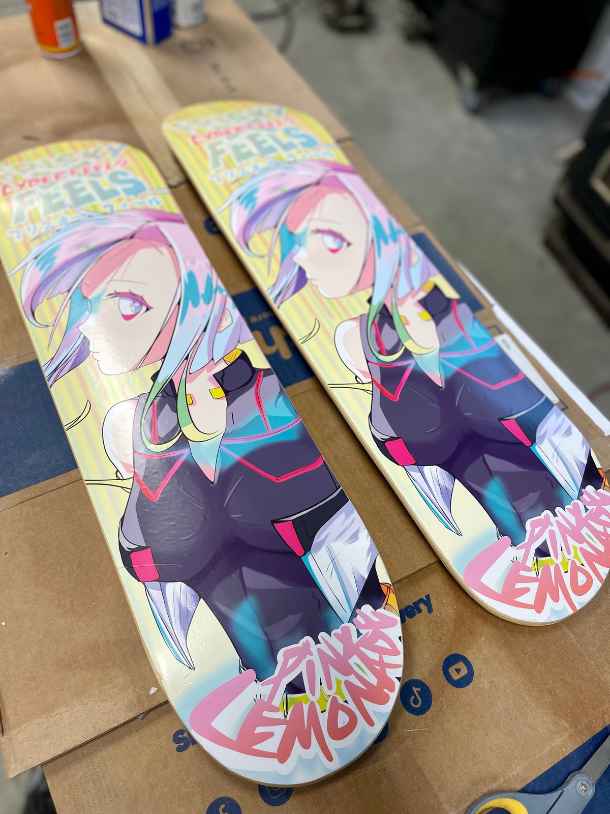 Image of Lucy Pink Lemonade defect deck