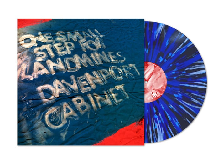 Image of Davenport Cabinet / One Small Step For Landmines SPLIT 12"