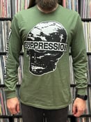 Image of "Infernal Legions" Longsleeve T-Shirt (Army Green)
