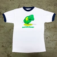 Image 1 of SUPERCRUSH - Wind up frog ringer tee