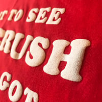 Image 2 of SUPERCRUSH - Lousy puff print T-shirt (red)