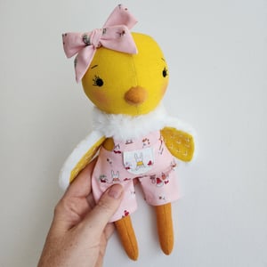 Image of Embroidered Chick PDF Sewing Pattern