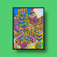 Town (50x70cm)