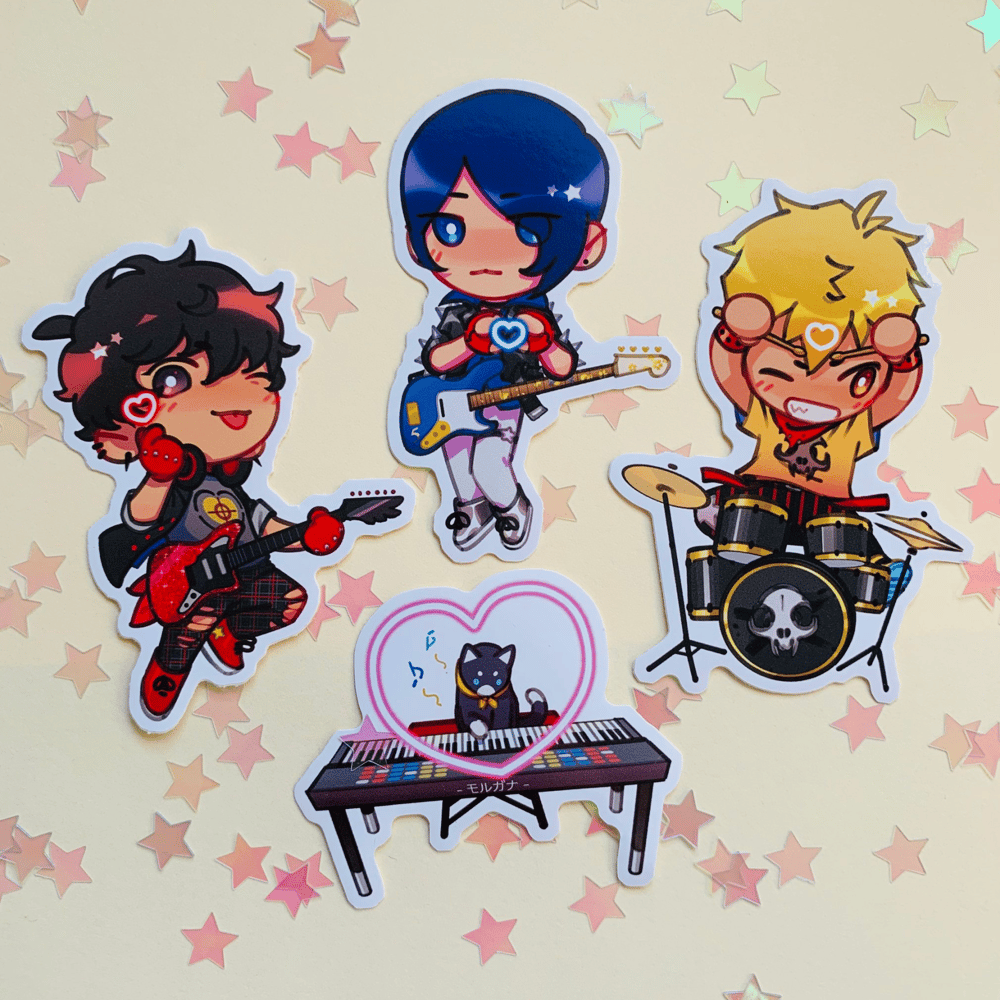 Image of [P5] band of thieves sticker set