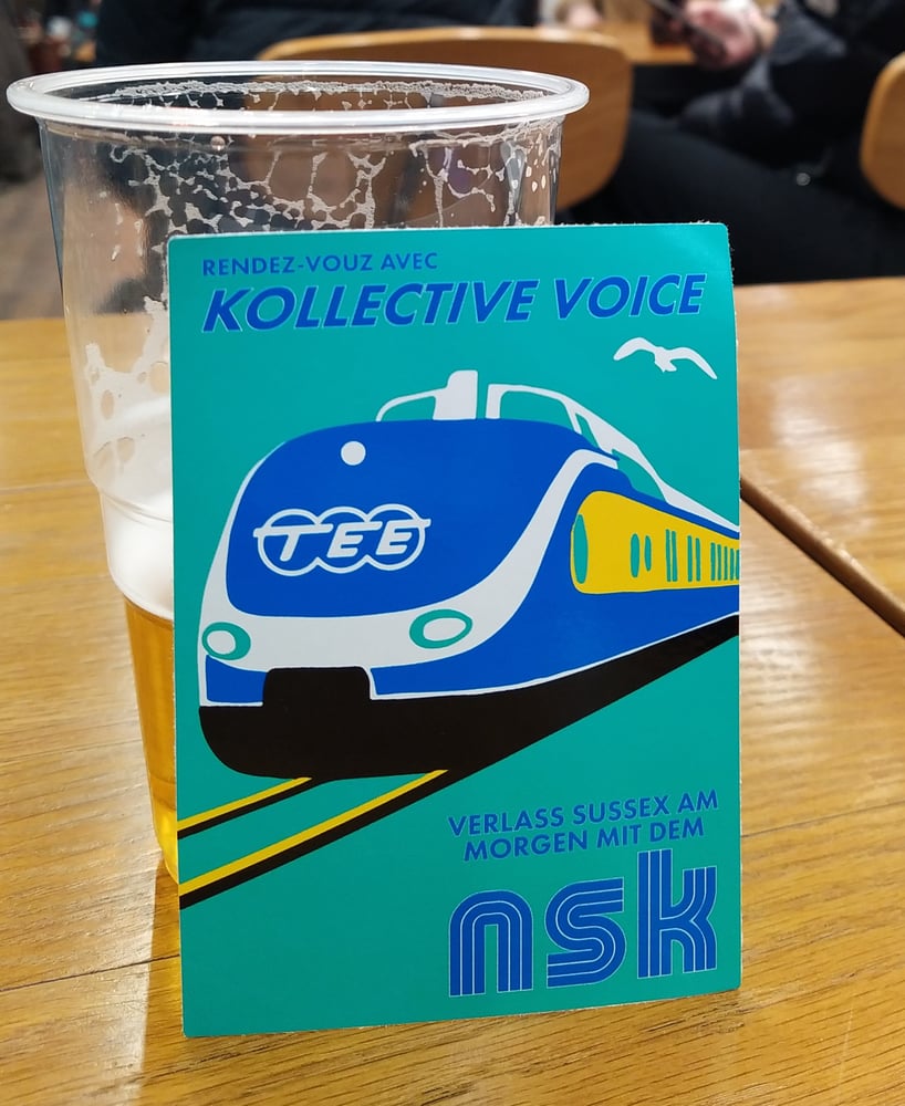 Image of NSK 2023/24 membership/flag fund OR Kollective Voice fanzine