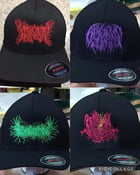 Image of Officially Licensed Fatuous Rump/Lesbian Tribbing Squirt/Gorepot/Viscera Infest Flexfit Logo Hats!